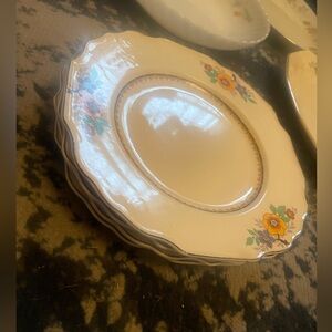 Vintage plate ware